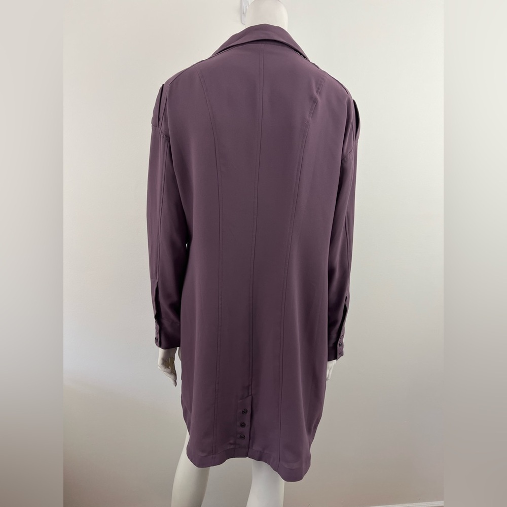 BCBGeneration Mauve Shirt Dress - Picture 13 of 16
